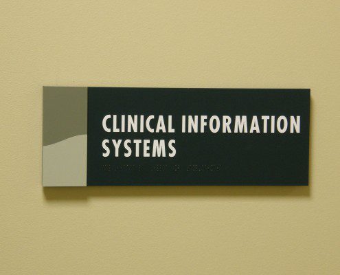 RMH Indoor Office Directional Sign