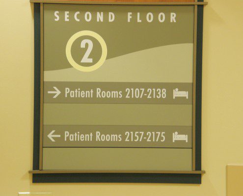 RMH Directional Sign