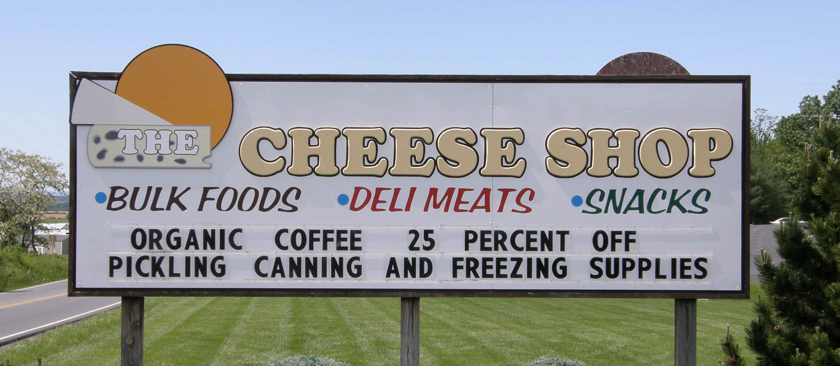 The Cheese Shop Custom Sign