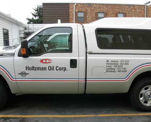 Holtzman Oil Corp. Vehicle Wrap