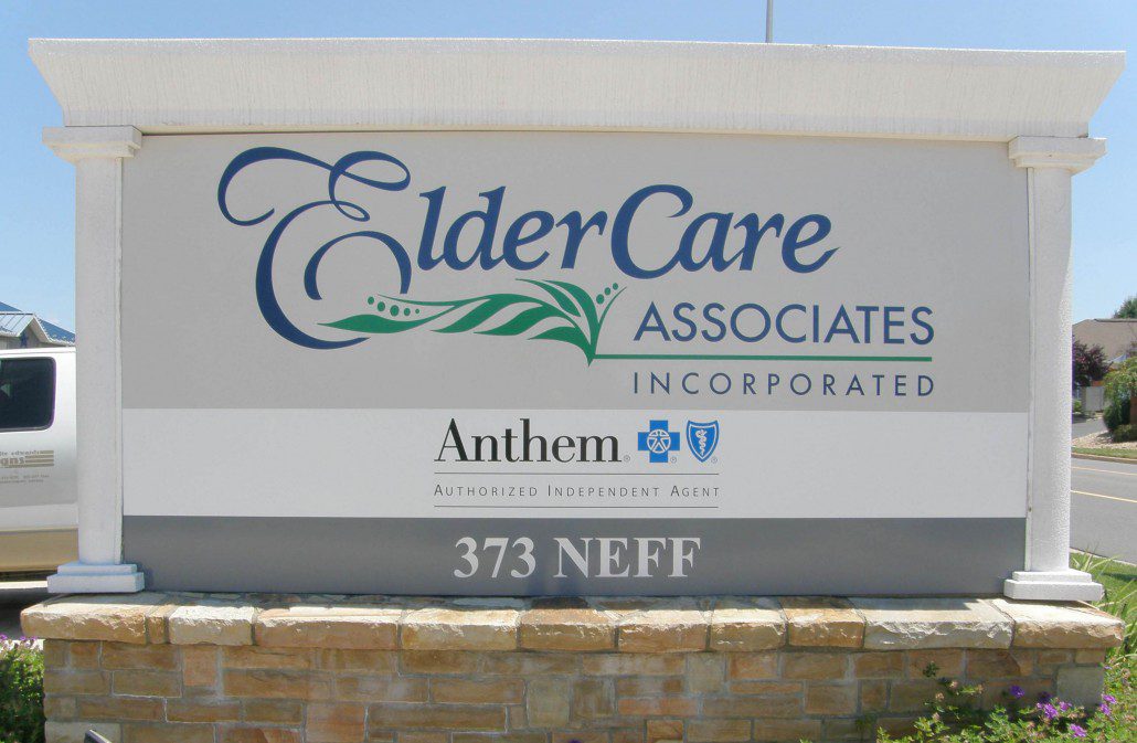 Eldercare Associates Outdoor Signs