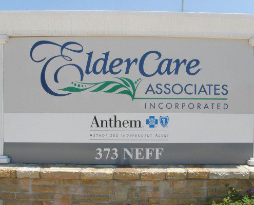Eldercare Associates Outdoor Signs