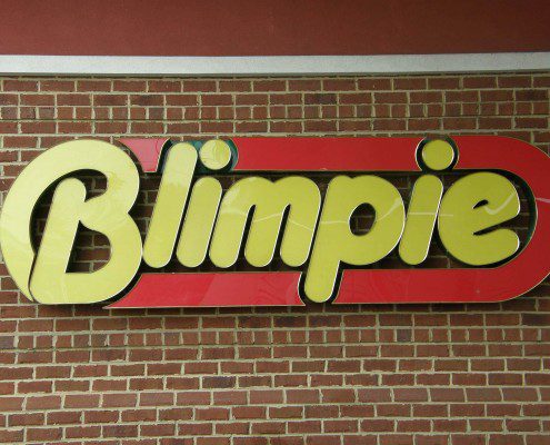 Blimpie Channel Sign