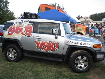 WSIG 96.9 Vehicle Wrap