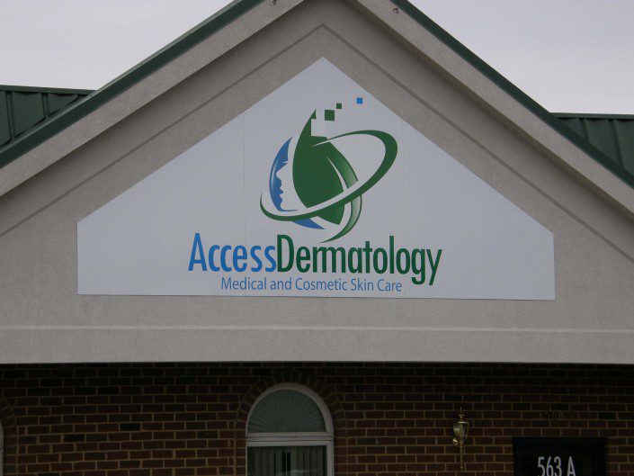 Access Dermatology Outdoor Sign