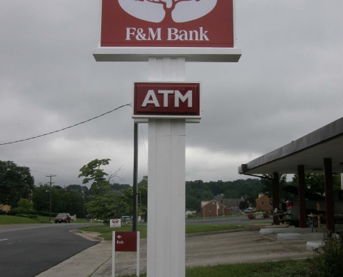 Farmer's & Merchant's Bank Outdoor Signs